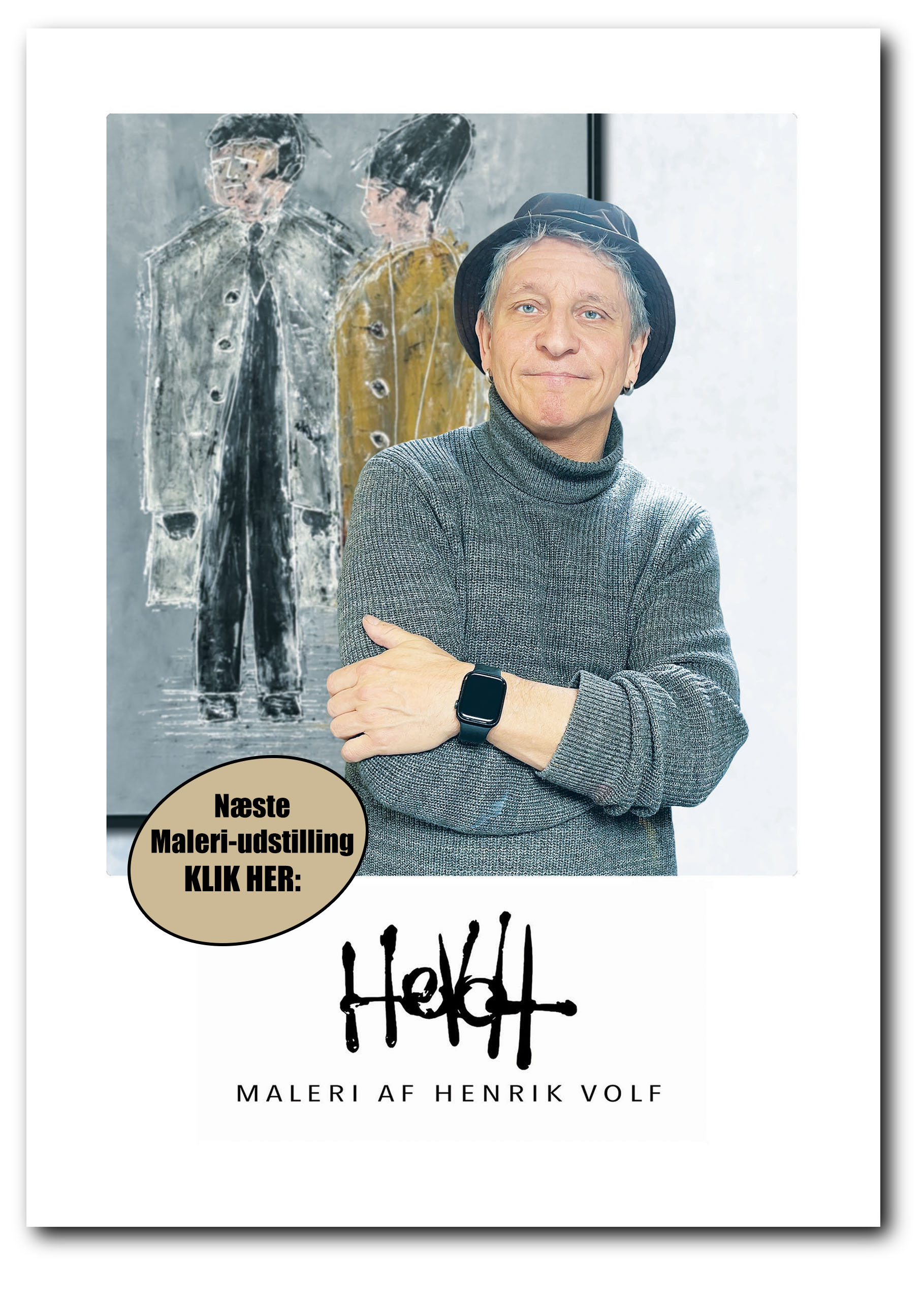 Henrik Volf - næste maleriudstilling kopier