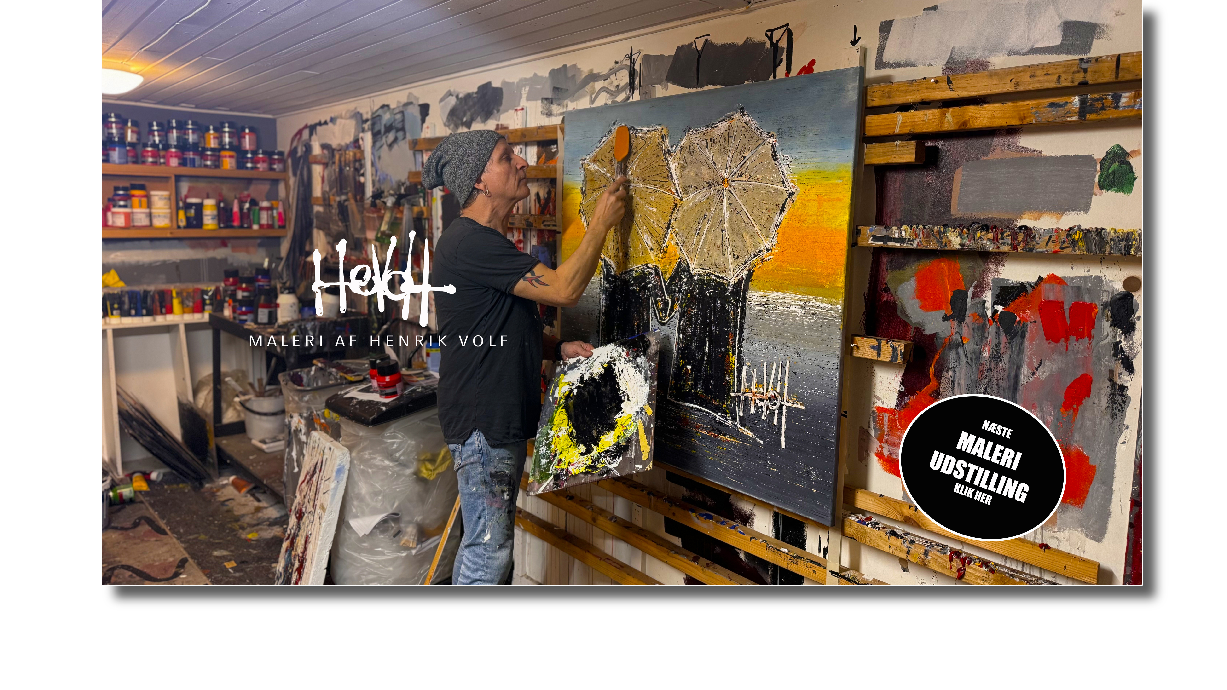 Maleri Af Henrik Volf Web front