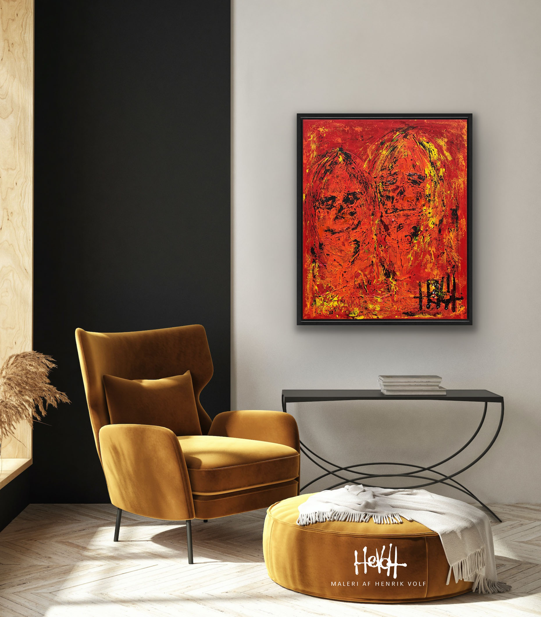 Maleri Af Henrik Volf - Showroom 10
