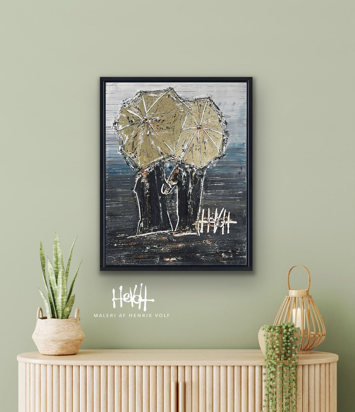 Maleri Af Henrik Volf - Showroom 3