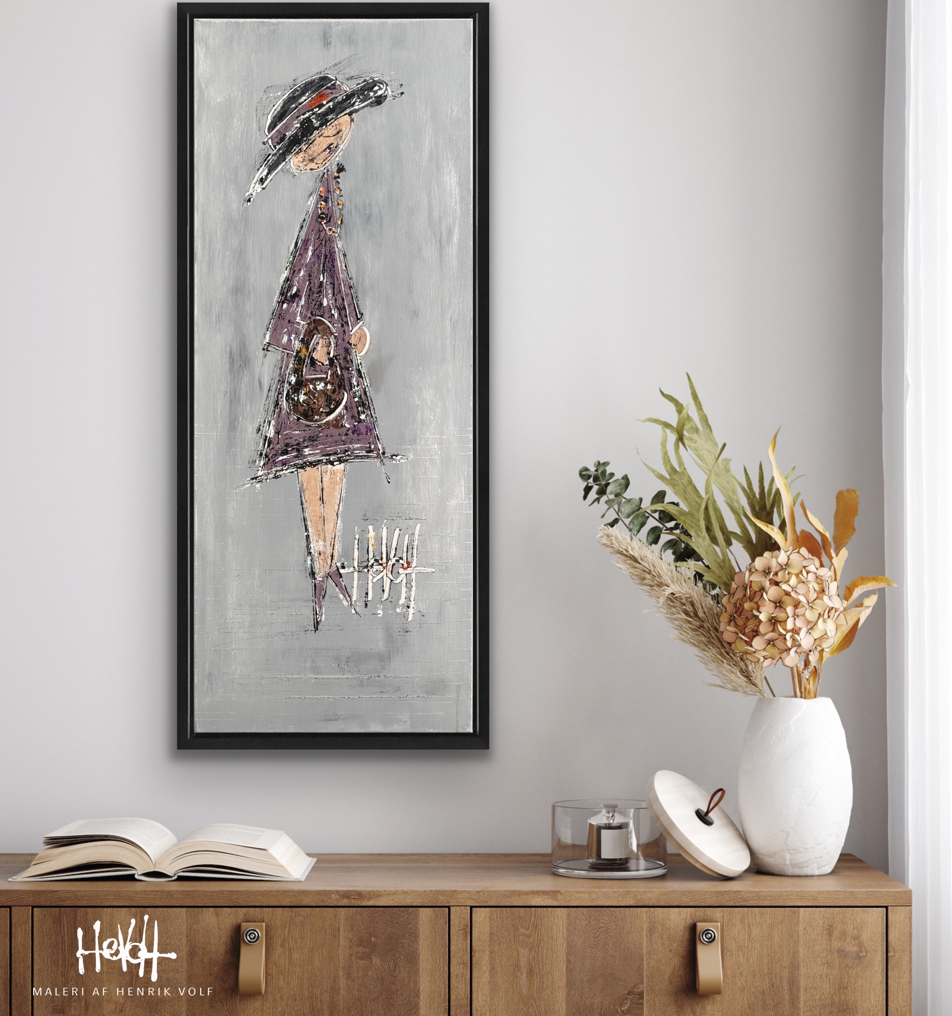 Maleri Af Henrik Volf - Showroom 4