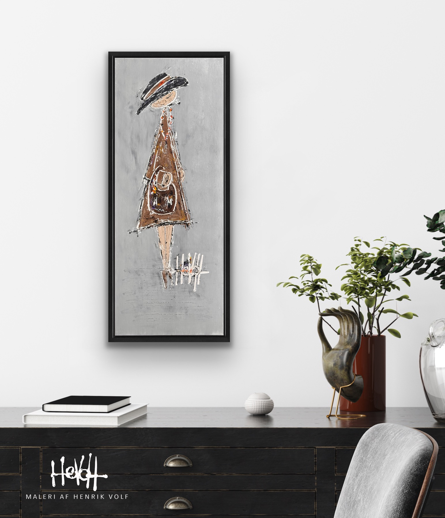 Maleri Af Henrik Volf - Showroom 6