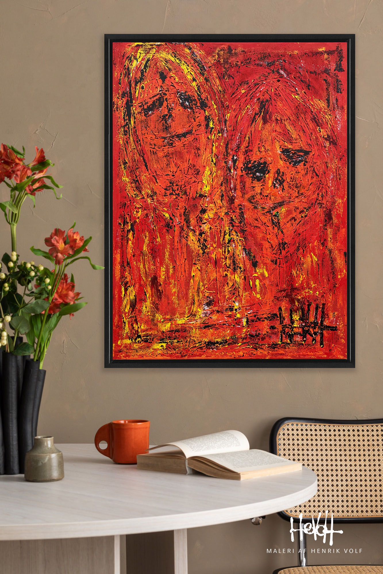 Maleri Af Henrik Volf - Showroom 8