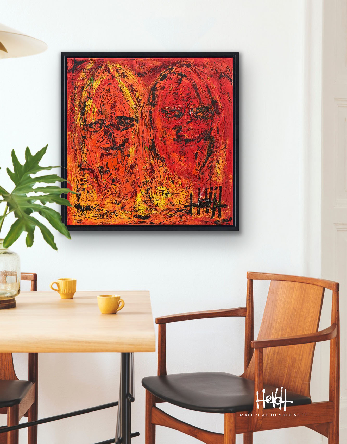 Maleri Af Henrik Volf - Showroom 9